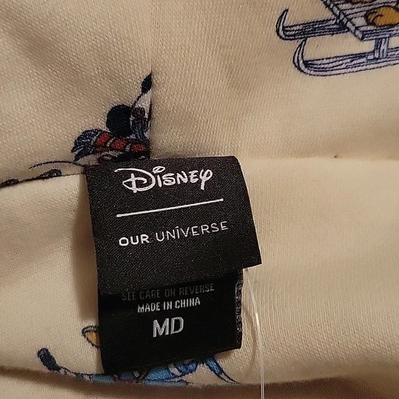 NWT: Our Universe Disney Mickey & Friends Goofy Ski Club Color Block Jacket